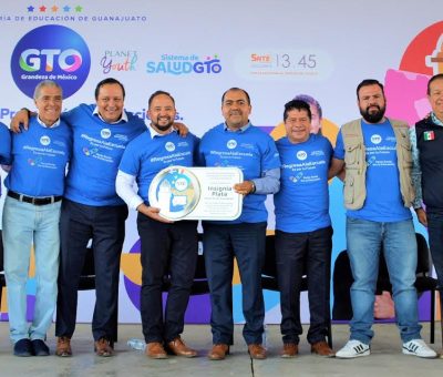 SSG firma con Instituto de la Juventud en Irapuato acta de incorporación a Planet Youth 2023