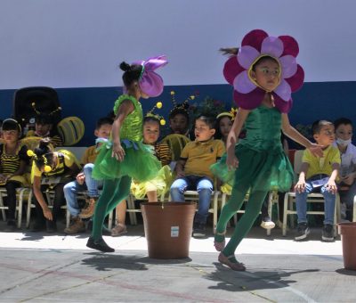 SEG impulsa acciones para proteger el medio ambiente en preescolar “Luz. Ma. Serradell” de Irapuato