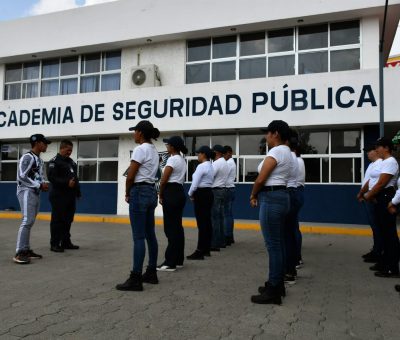 Arranca Generación 44 de la Academia de Seguridad Pública