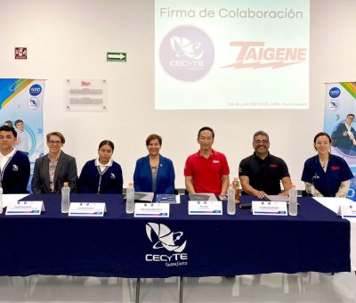 CECyTE Guanajuato y Taigene México unen fuerzas para potenciar la Educación Dual en estudiantes