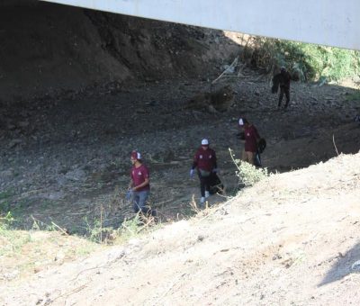 Recolectan 1.7 toneladas de basura del Río Silao