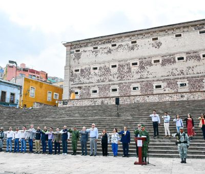 Renuevan compromiso por la paz social en Guanajuato Capital