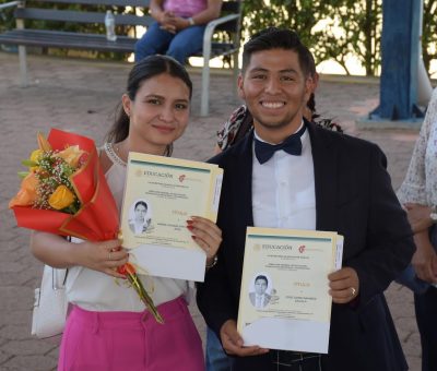 Ceremonia de Titulación de 140 Técnicos en CBTis 171