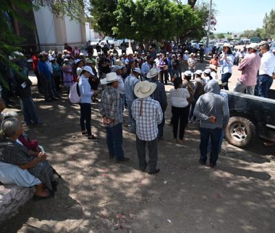 Concluye entrega de fertilizante a productores de temporal