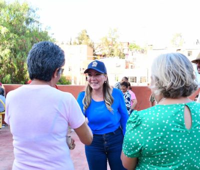 Acuerda Samantha Smith reforzar trabajo de Planet Youth con vecinas y vecinos de Las Teresas