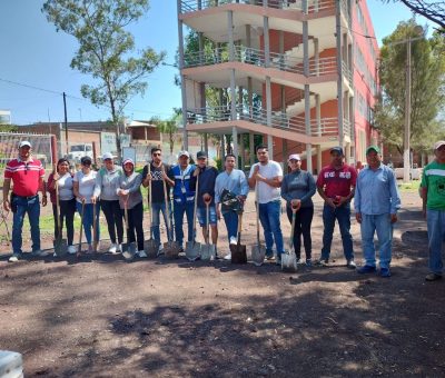 Actividad de Arborización en Universidad Continente Americano