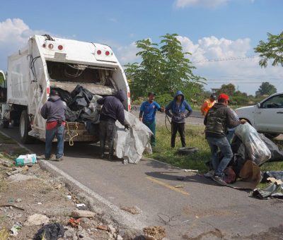 Cuerámaro por un mejor servicio de limpia