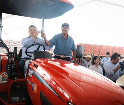 Más apoyos al campo y seguridad para Pénjamo