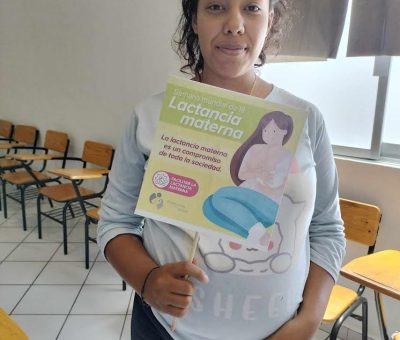 SSG promueve la lactancia materna en las unidades de salud de la Jurisdicción Sanitaria V Salamanca