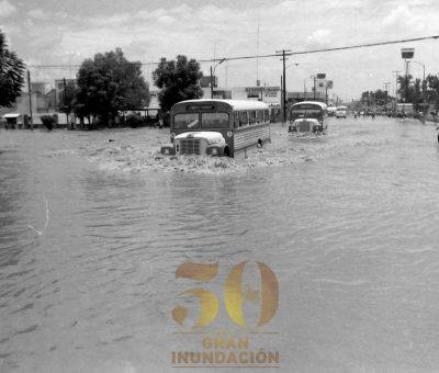 Regresar a casa durante la inundación