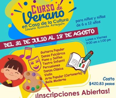 El Gobierno de Silao fomenta el arte y la cultura a través de «Cursos de Veranos»