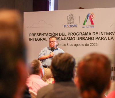 Presenten Programa de Intervención Integral y Paisajismo Urbano