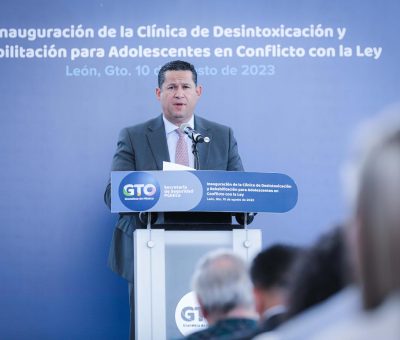Inauguran la Clínica de Desintoxicación y Rehabilitación para Adolescentes en Conflicto con la Ley en León