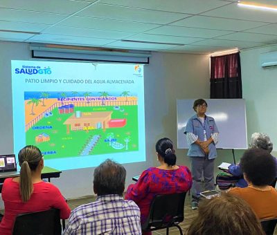 SSG acuerda reforzar la prevención del dengue con representantes de 14 colonias de Celaya