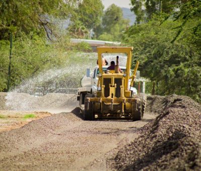 Arranca pavimentación de calle Río Bravo en Silao