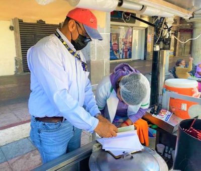 SSG informa por presuntos verificadores sanitarios en la zona de Salamanca.