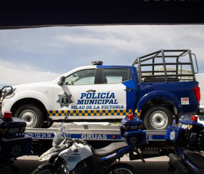 Gobierno Municipal de Silao recibe equipo para sus policías