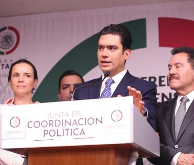 Asume el diputado Jorge Romero Herrera la presidencia de la Junta de Coordinación Política