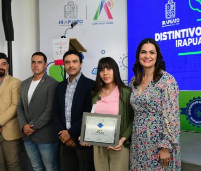 Entregan distintivo ‘Aire Limpio Irapuato 2023’