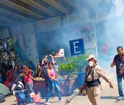 SSG intervino con acciones de salud en punto de encuentro de migrantes en Irapuato