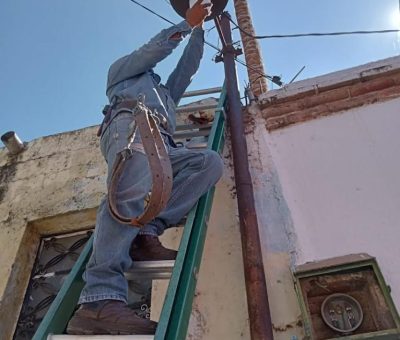 Reinstala Alumbrado más de 400 luminarias en la primera semana de septiembre