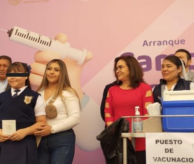 SSG inició la vacunación contra el VPH a más de 108 mil 800 niñas y adolescentes guanajuatenses