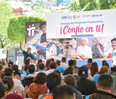 Apoyan a 51 emprendedores de Guanajuato Capital con herramientas y equipo