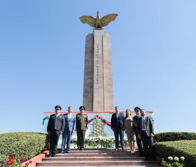 Conmemoran el 176 aniversario de la gesta histórica de los Niños Héroes de Chapultepec