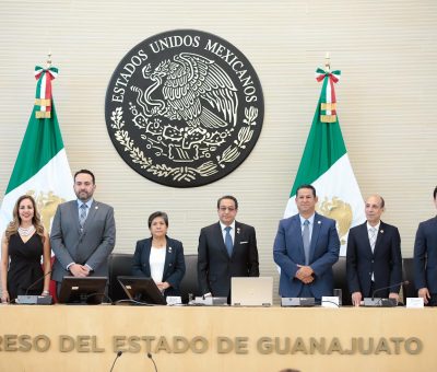 Inician Sesiones del Tercer Año de Ejercicio Constitucional del Congreso de Guanajuato