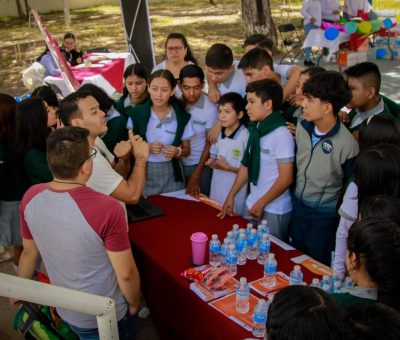 Generan conciencia en alumnos sobre los embarazos no planificados a temprana edad