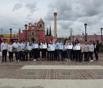 El Sistema de Salud entregó 9 Insignias Planet Youth al municipio de Manuel Doblado