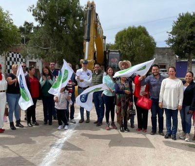 Inicia obra hidráulica en el municipio de San Felipe