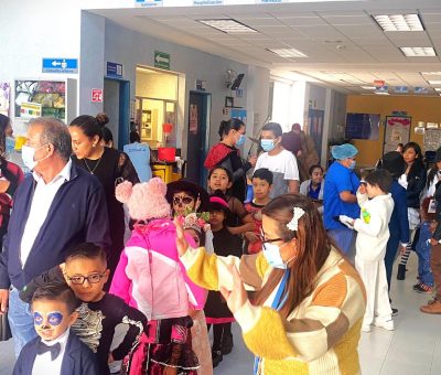 Hospital Comunitario en Jaral del Progreso realiza convivencia entre su personal e hijos