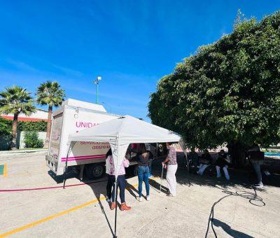 Realiza IMSS Guanajuato detección oportuna de cáncer de mama, acercando servicio de mastografía a población derechohabiente