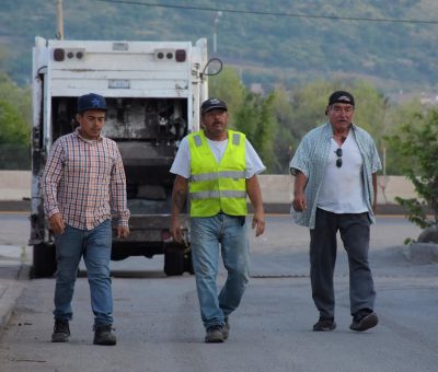 Iniciativa de limpieza nuevamente en Colonia Juárez