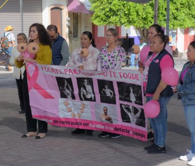 CAISES Abasolo invita a mujeres a prevenir cáncer de mama