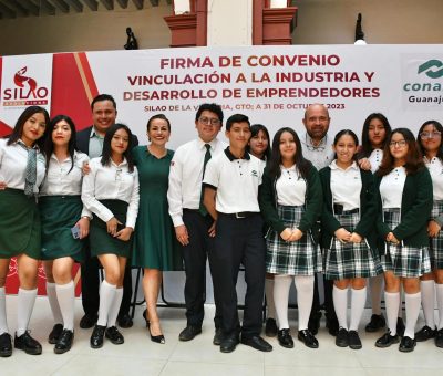 Fortalece Gobierno Municipal de Silao de la Victoria y CONALEP Silao, alianza en beneficio de estudiantes