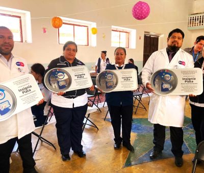 La Estrategia Planet Youth permea en Xichú con la entrega de 9 insignias plata
