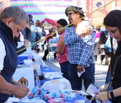 SSG emprende actividades de prevención en Semana Nacional de Salud en San Francisco del Rincón