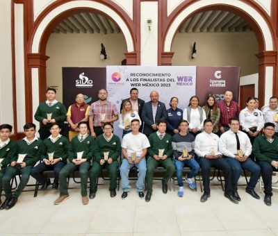 Distingue Presidente Municipal a estudiantes de Conalep Silao y UPB, que son unos genios en robótica, orgullosamente silaoenses 