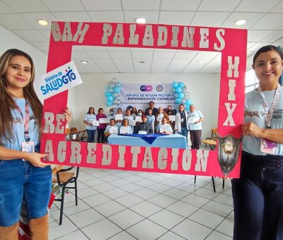 Se re-acredita Grupo de Ayuda Mutua Paladines Mix de Moroleón