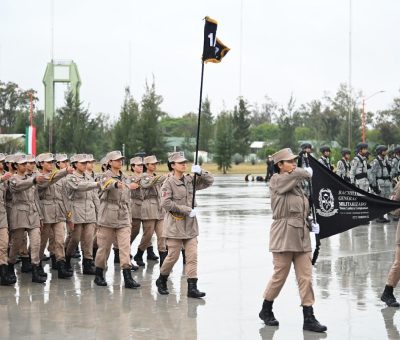 Realizan encuentro de preparatorias militarizadas