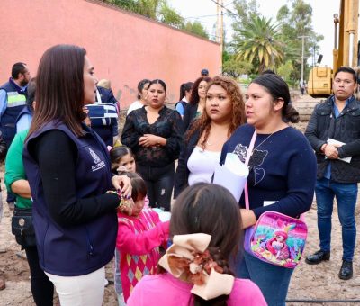 Visitan a habitantes de comunidades
