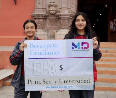 Otorga Blanca Preciado más de 320 Becas Municipales a estudiantes dobladenses