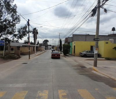 Pavimentan 8 calles en Lomas del Padre; más de $25 millones de inversión