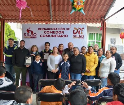 Reactiva DIF Municipal el Comedor Comunitario 45 en El Espejo