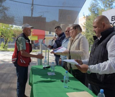 Chío Cervantes reconoce labor de trabajadores de Servicios Públicos