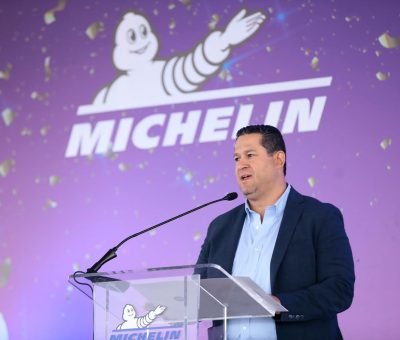 Preside Diego Sinhue ceremonia del 5º Aniversario de Michelin en Guanajuato