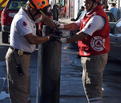 Exhortan a mantener en buen estado cilindros de gas