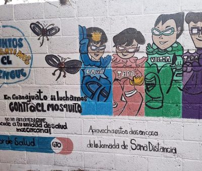 SSG suma 3 mil 115 patios limpios para evitar el mosquito de dengue en GTO capital